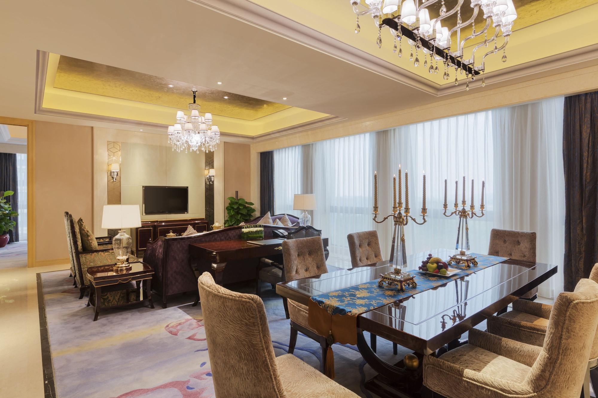Wanda Realm Guangzhou Zengcheng Hotell Exteriör bild
