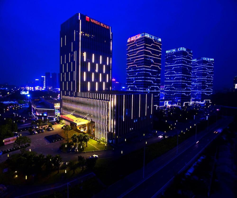 Wanda Realm Guangzhou Zengcheng Hotell Exteriör bild