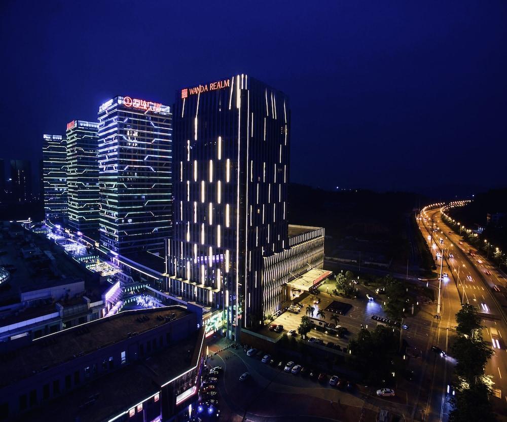 Wanda Realm Guangzhou Zengcheng Hotell Exteriör bild