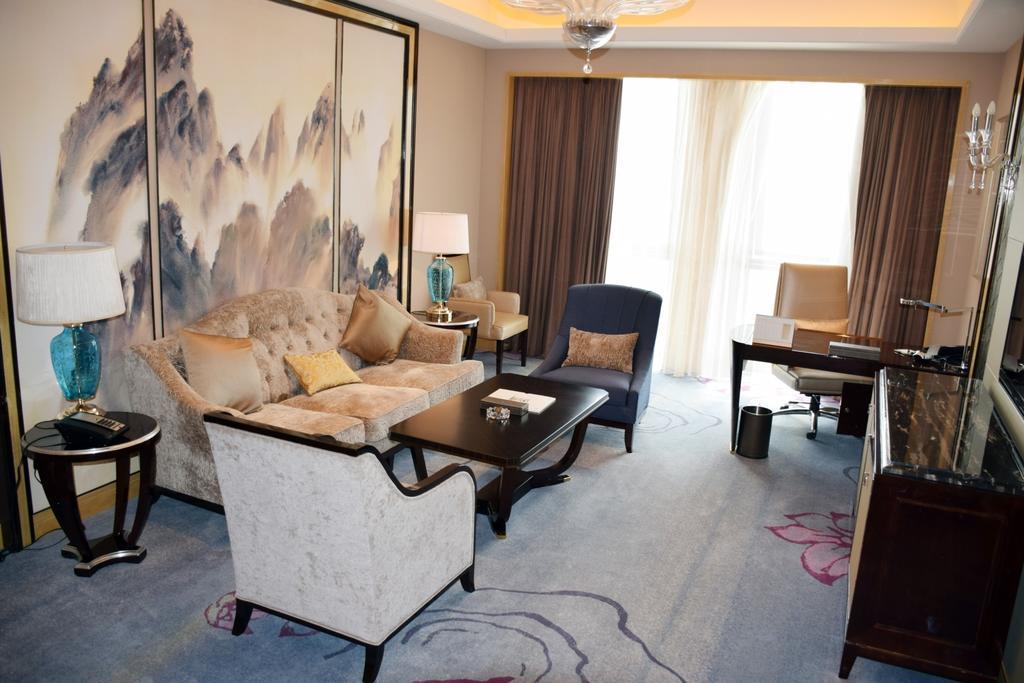 Wanda Realm Guangzhou Zengcheng Hotell Exteriör bild