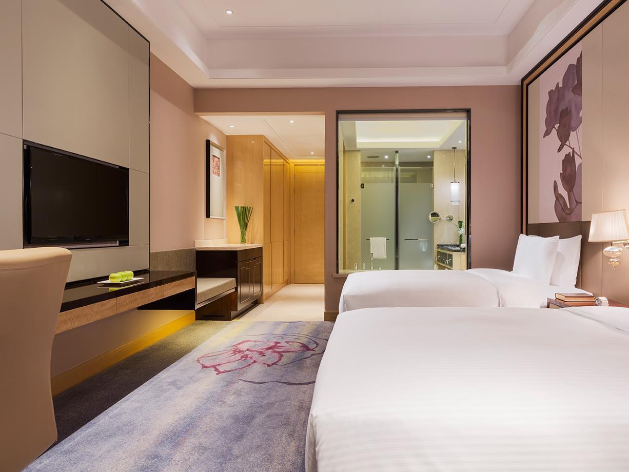 Wanda Realm Guangzhou Zengcheng Hotell Exteriör bild