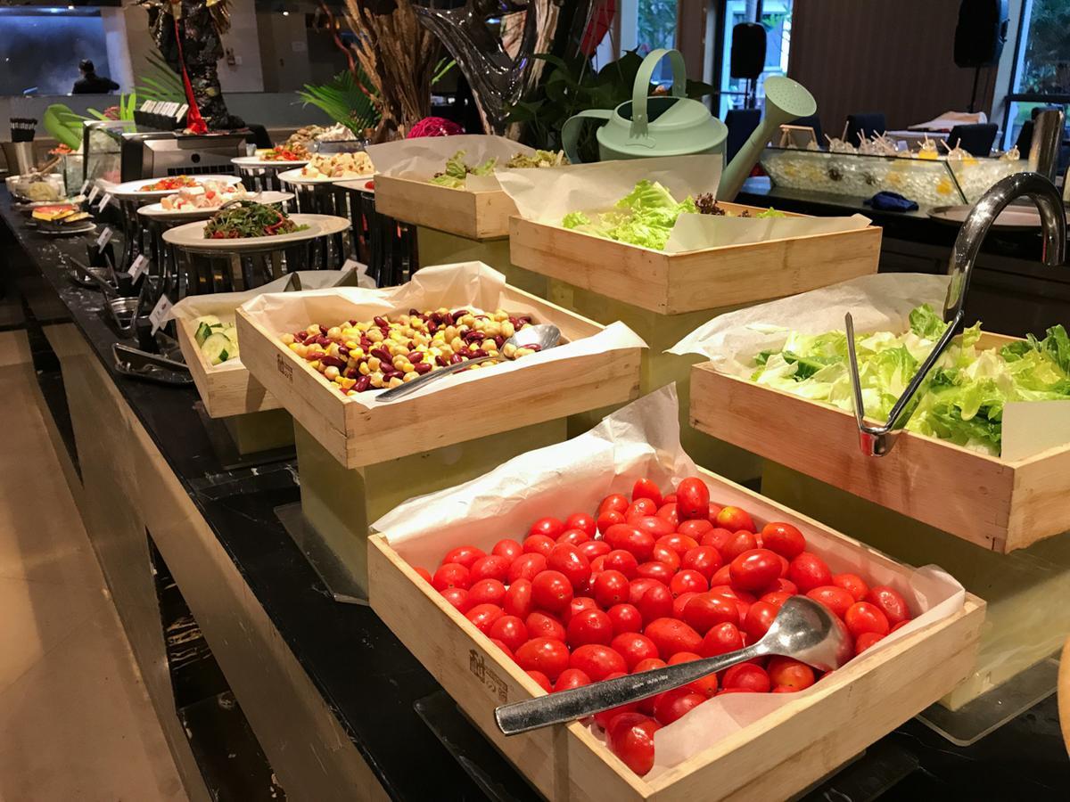 Wanda Realm Guangzhou Zengcheng Hotell Exteriör bild