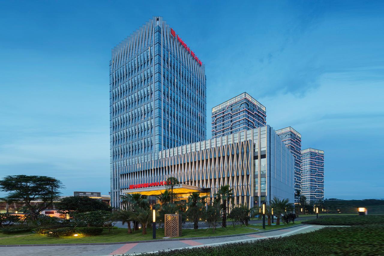 Wanda Realm Guangzhou Zengcheng Hotell Exteriör bild